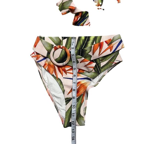 Alexandra Miro Bikini Set Birds of Pradise Print Womans Small - Picture 11 of 13